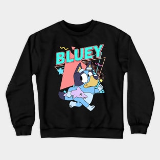 Funny Run Kids Crewneck Sweatshirt